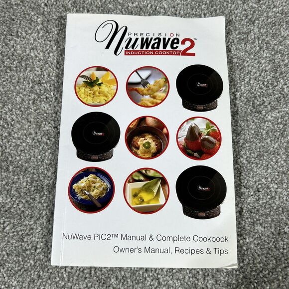 Precision NuWave 2 Induction Cooktop Infrared Oven Manual & Cookbook - Picture 1 of 10